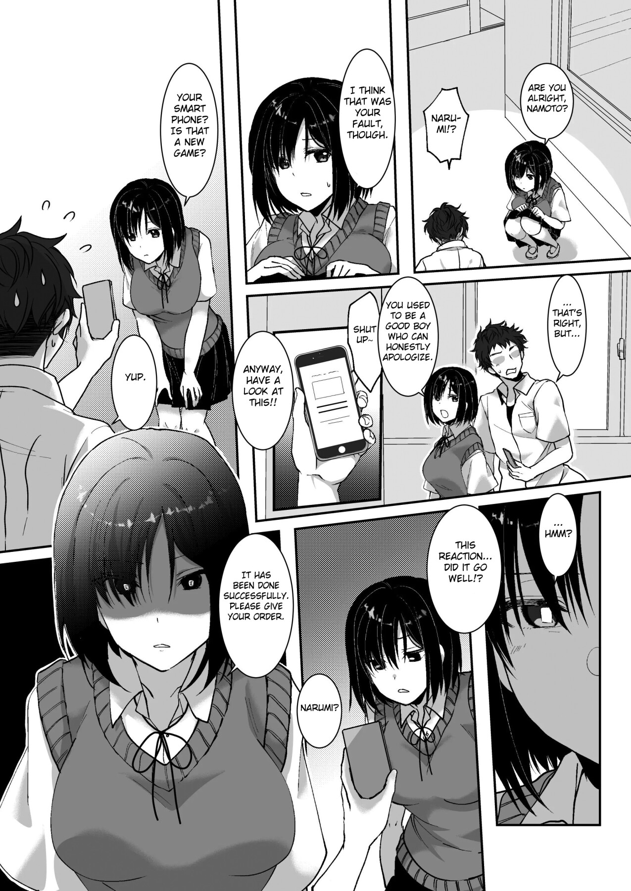 Hentai Manga Comic-MistakeR ~ A plan to use a hypnosis app to transform a plain, busty childhood friend into the perfect sexy gal and make her my girlfriend ~-Read-8